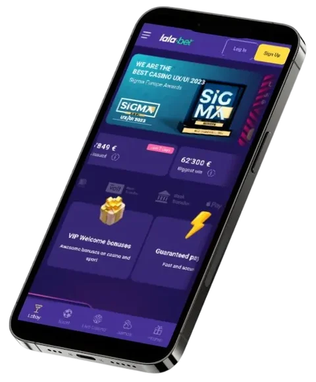 LalaBet mobiele app